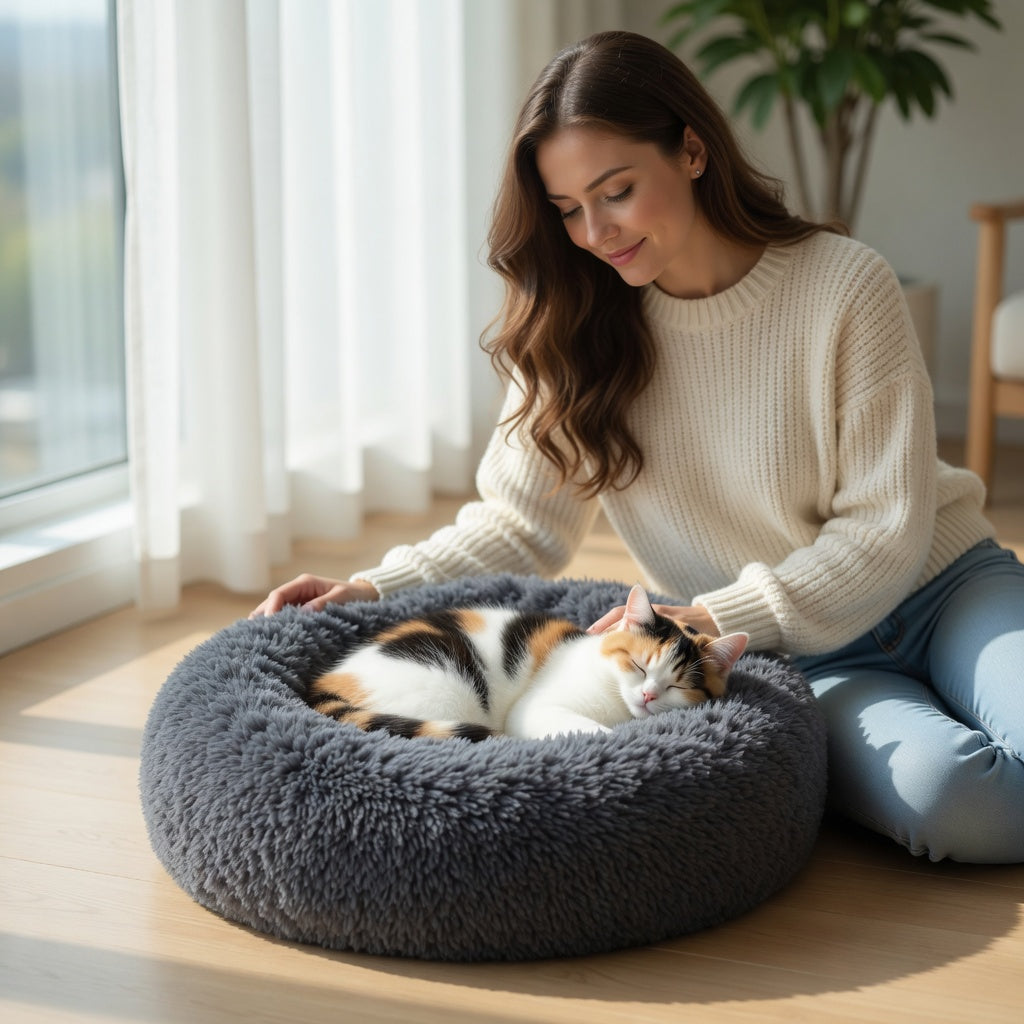 Winter Warm Pet Bed for Cozy Comfort