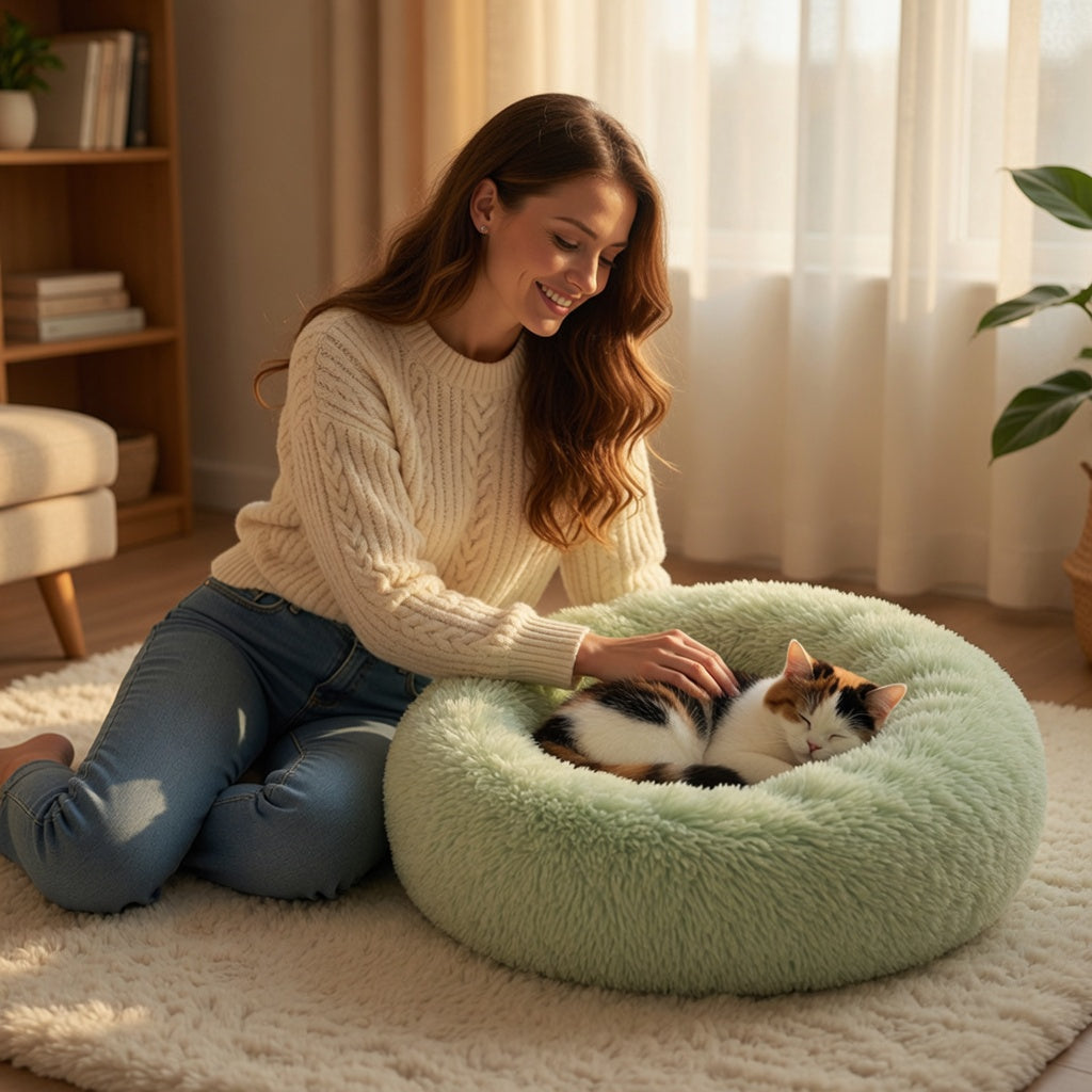 Your pet truly settles into their space